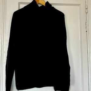 Comptoir des Cotonniers Cashmere Funnel Neck Sweater, size L/XL